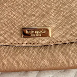 Kate Spade Metallic Gold Wallet